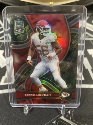 Derrick Johnson 2022 Panini Spectra Prizm SP 6/8 CHIEFS - Image 1 of 3