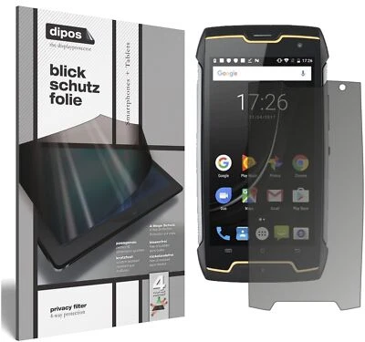 Screen Protector for Cubot King Kong CS Privacy Filter 4-Way Protection dipos - Image 1 of 4
