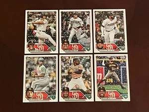 SAN DIEGO PADRES 2023 TOPPS HOLIDAY BASE TEAM SET SOTO TATIS - Picture 1 of 1