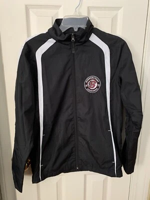 Schenectady Chargers Hockey sobre Hielo Juvenil Grande Calentamiento Chaqueta Cortavientos Foto 1 de 3