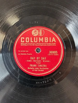Frank Sinatra 78 Day By Day / Oh! What It Seemed To Be 1946 36905 #866F - Image 1 of 4