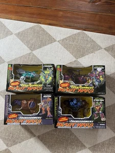 Transformers Beast Wars Transmetals Optimus Primal AND Megatron 1997 Kenner NEW - Picture 1 of 3
