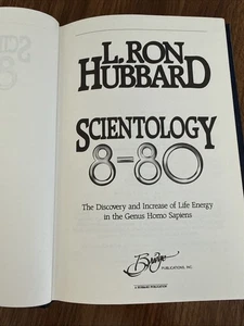 SCIENTOLOGY 8-80 By L. Ron Hubbard - Hardcover  - Picture 1 of 5