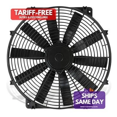 Flex-A-Lite FLE116544 16 in Straight Blade Electric Cooling Fan Performance Part - Image 1 of 4