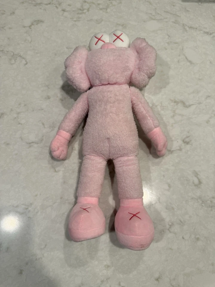 KAWS Companion BFF Peluche Rosa con Etiqueta 20" Foto 1 de 4