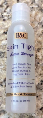 B&C Skin Tight Extra Strength para maquinillas de afeitar y pelos encarnados 4 fl oz Foto 1 de 4