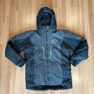 Men's Arc'teryx Fission SV Gore-Tex Hooded Jacket - Large - Green - Picture 1 of 7
