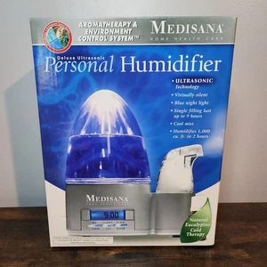 Humidificador ultrasónico calmante luz azul Medisana aromaterapia Cool Mist Deluxe - Imagen 1 de 6