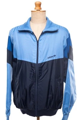 Vintage 90s ADIDAS Jacket Vintage Retro Tracksuit Windbreaker front D52 L Malta - Image 1 of 4