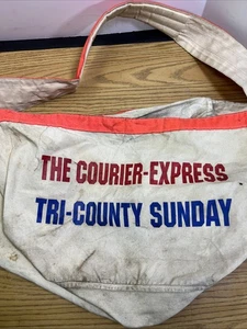 The Courier-Express Tri-County Sunday Canvas Zeitungsjunge Tragetasche - Bild 1 von 10