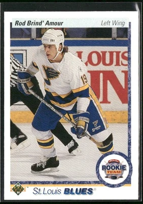 1990-91 Upper Deck Rod Brind'Amour RC #347 St. Louis Blues - Image 1 of 2