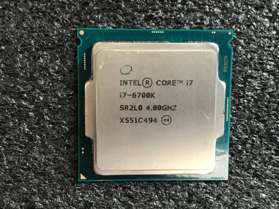 Intel Core i7-6700K 4.0GHz Quad-Core CPU Processor SR2L0 LGA1151 - CPU998 - Image 1 of 3