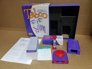 Taboo Game Unspeakable Fun Hasbro 2000 Complete Party Game (Tested) - Picture 1 of 8