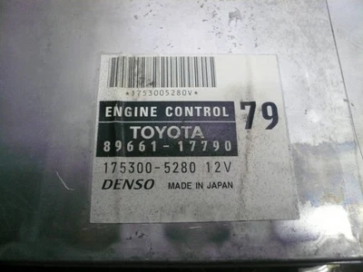 Centralina motore Toyota MR-S ZZW30 89661-17790 175300-5280 2004y ECU - Immagine 1 di 2