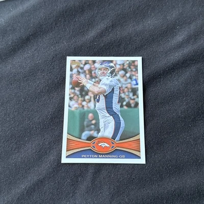 2012 Topps #350 Peyton Manning Denver Broncos  - Image 1 of 2