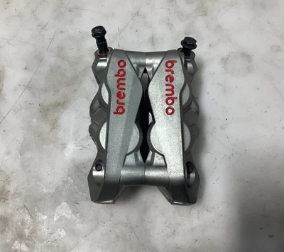 2026 25-26 APRILIA RSV4 1100 BREMBO HYPURE RADIAL FRONT BRAKE CALIPERS - Image 1 of 2