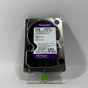 Broken Western Digital 3.5" WD60PURZ 6TB eSATA III 6Gbps HDD WD60PURZ-85ZUFY1 - Picture 1 of 2