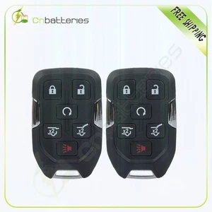 2 Fits Chevrolet Suburban Tahoe 2015 2016-2020 Keyless Smart Remote Car Key Fob - Picture 1 of 10
