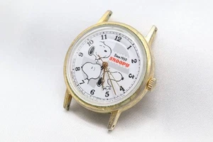 W210-2 Q Snoopy Hand-Winding Watch Face Only Men'S - Picture 1 of 7