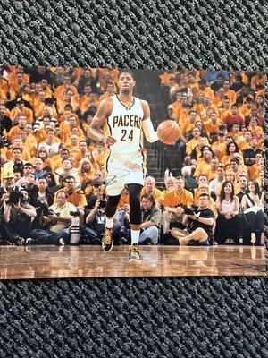 保罗·乔治签名印第安纳步行者队亲笔签名11x14照片 — 第 1/4 张图片