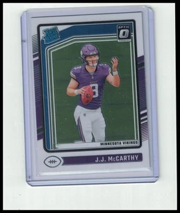 2024 Donruss Optic #235 J.J. McCarthy Minnesota Vikings RC - Bild 1 von 2