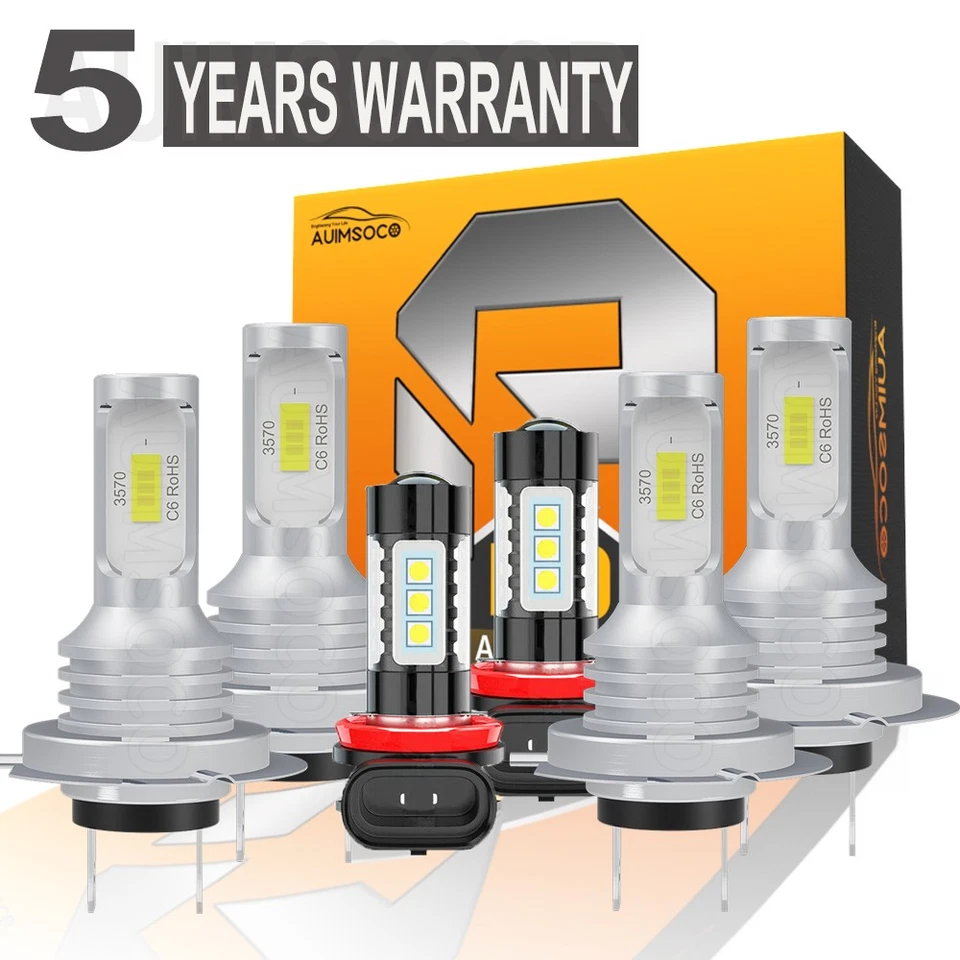 Kit de faros antiniebla LED para Mercedes-Benz Sprinter 2500 3500 2010-2018 Foto 1 de 4