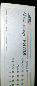 Allied Telesyn FS708 Ethernet Switch - Picture 1 of 2