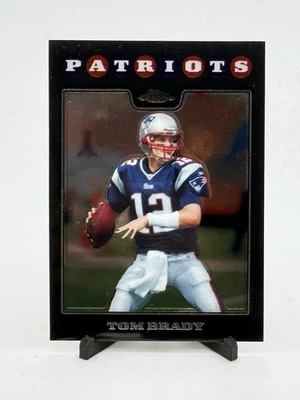 2008 Topps Chrome Tom Brady #TC3 Patriots - Image 1 of 2