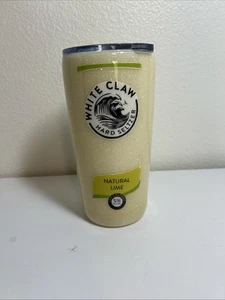 White Claw Tumbler 16 oz custom drinkware Natural Lime - Picture 1 of 6