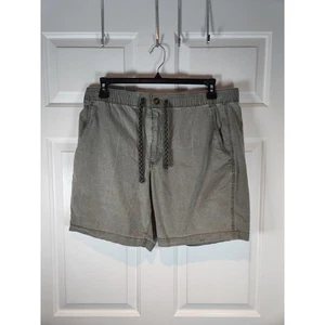 Men's sz XL Grey Green Athletic Shorts by Eddie Bauer 4 Pockets - Picture 1 of 11