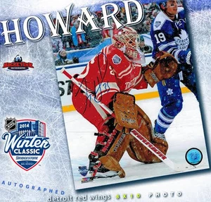 JIMMY HOWARD Signed 2014 Winter Classic 8x10 Photo - Detroit Red Wings - 70278 - Picture 1 of 1