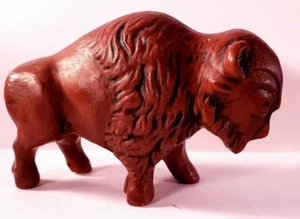 Buffalo Porcelain Statuette by Hamilton in Japan - Picture 1 of 9