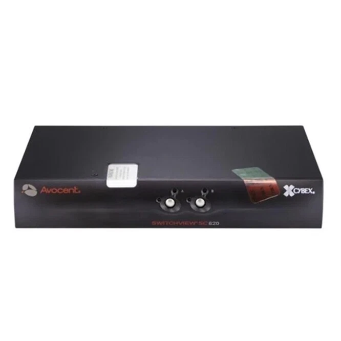 AVOCENT SC620-001 SwitchView SC620 1U 2 Systems USB DVI-I (Dual Link) Audio - Image 1 of 1