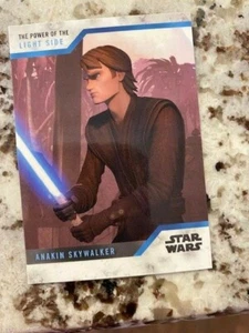 2019 TOPPS ON-DEMAND STAR WARS THE POWER OF LIGHT SIDE CARD ANAKIN SKYWALKER #22 - Picture 1 of 1