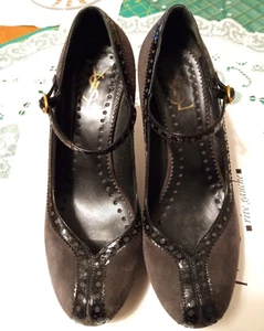 YVES SAINT LAURENT SCHUHE GR 38,5 - Bild 1 von 8