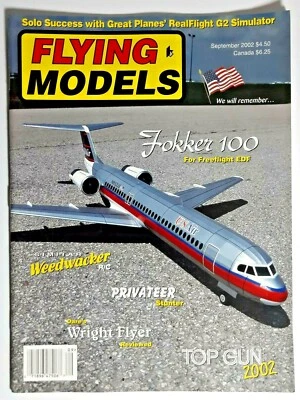 FLYING MODELS magazine  September 2002  pre-owned - Image 1 of 2