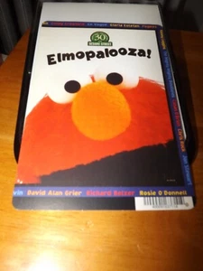 SESAME STREET ELMOPALOOZA! DISPLAY BACKER CARD (not a dvd) 5.5" X 8" NO MOVIE - Picture 1 of 1