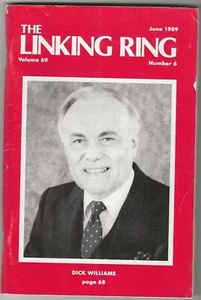The Linking Ring Magic Magicians Magazines 1989 June - Picture 1 of 1