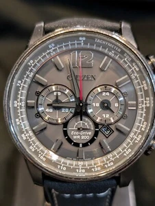 Citizen Mens Ecodrive Chronograph - Picture 1 of 7