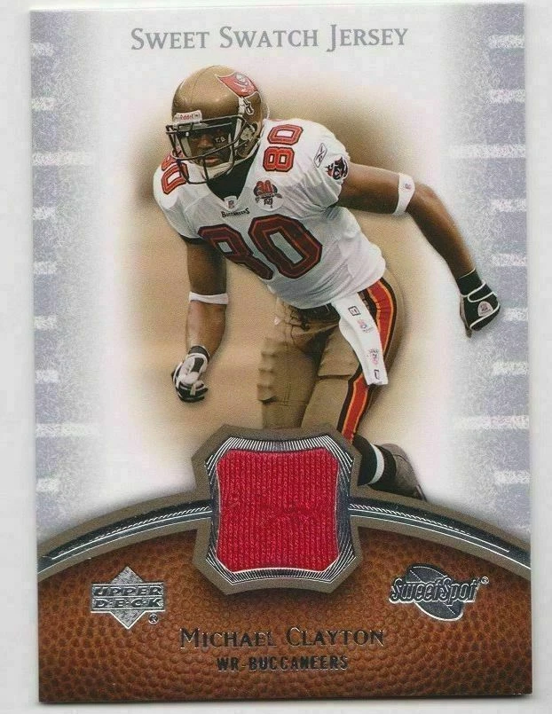 2007 Upper Deck Sweet Spot Michael Clayton Bucs Jersey SS-CL - Image 1 of 1