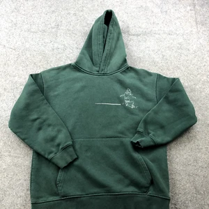 Zara Hoodie Boys 11-12 Green Sweatshirt Gym Casual Pullover Skate Youth - Picture 1 of 8