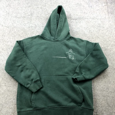 Sudadera con Capucha Zara Niños 11-12 Verde Gimnasio Informal Pullover Patín Juvenil Foto 1 de 4