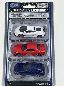 Mini Cars Lamborghini Dodge Mercedes Diecast Metal Officially Licensed 1:64 - Picture 1 of 3