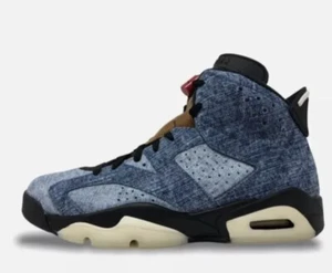 Nike Air Jordan 6 Retro Washed Denim CT5350 401 Mens Size 8.5 - Picture 1 of 8