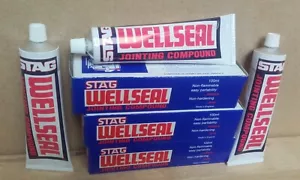 Stag Wellseal Sealing Compound 100ml Tube Ideal for Head Gaskets NEW STOCK 3 pac - Picture 1 of 10