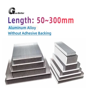 Aluminum Heatsink Heat Sink Cooler Cooling Power Transistor Length 50/80~300mm - Picture 1 of 255