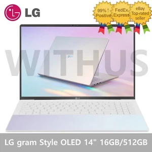 LG gram Style OLED 14" 14Z90RS-GA56K WQXGA+2880x1800 16GB/512GB Win11 Laptop_ - Picture 1 of 12