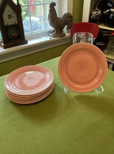 Early California Vernon Kilns Vernonware (8) 7 1/3” Dessert Or Salad Plates - Picture 1 of 3