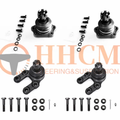 4PC Front Upper & Lower Ball Joint For Nissan 720 D21 Pathfinder Pickup 4WD Foto 1 de 2