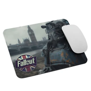 Fallout London Mouse Pad NEW Mouse Pad 9.5" x 7.75" post-apocalyptic nuclear - Picture 1 of 4